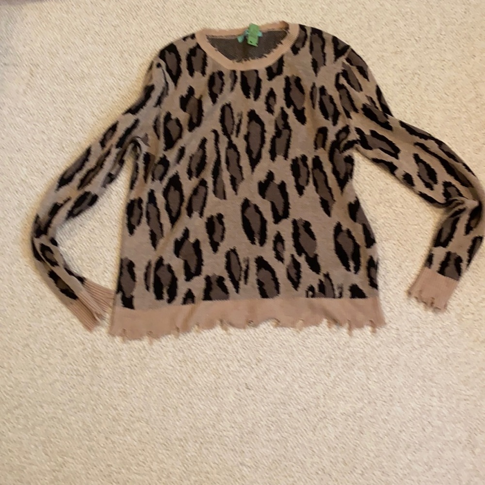 Karlie leopard sweater